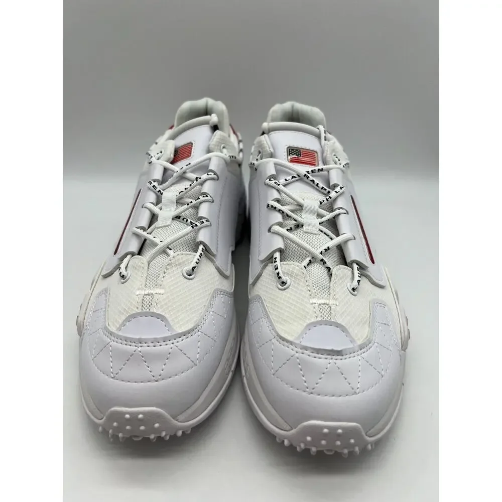 Polo Ralph Lauren Polo Sport PS200 SK LTL White Sneakers Men's Size 11.5